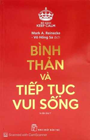 bộ sách keep calm: bạn chỉ sống có một lần + tự tin để thành công + bình thản và tiếp tục vui sống (bộ 3 cuốn)
