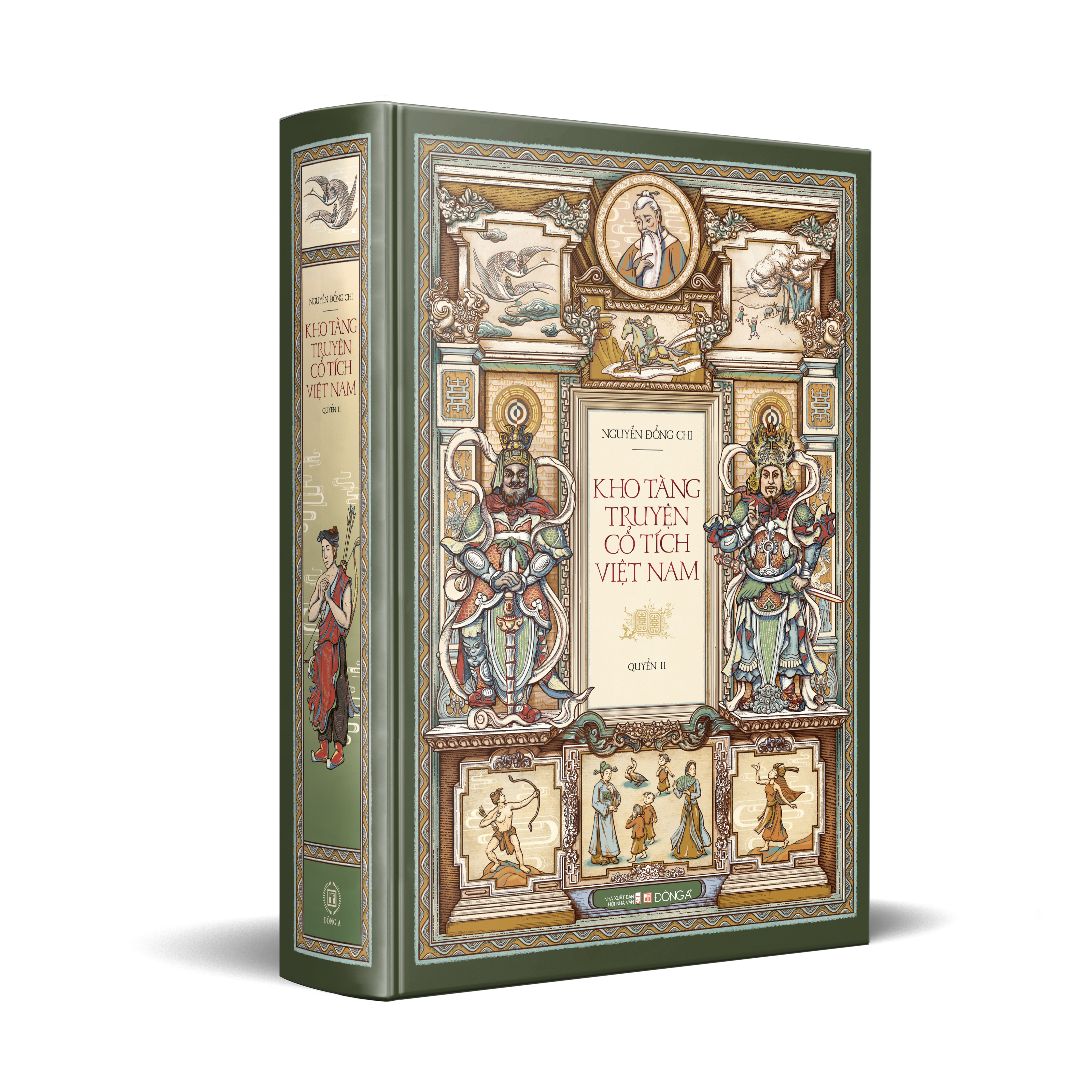 bộ sách kho tàng truyện cổ tích việt nam - quyển 1 + quyển 2 (bộ 2 quyển) - bìa cứng