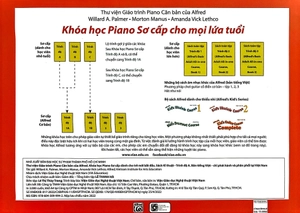bộ sách khóa học piano sơ cấp dành cho trẻ mới bắt đầu - trình độ a (bộ 3 cuốn)