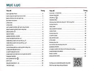 bộ sách khóa học piano sơ cấp dành cho trẻ mới bắt đầu - trình độ a (bộ 3 cuốn)