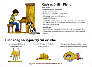 bộ sách khóa học piano sơ cấp dành cho trẻ mới bắt đầu - trình độ a (bộ 3 cuốn)