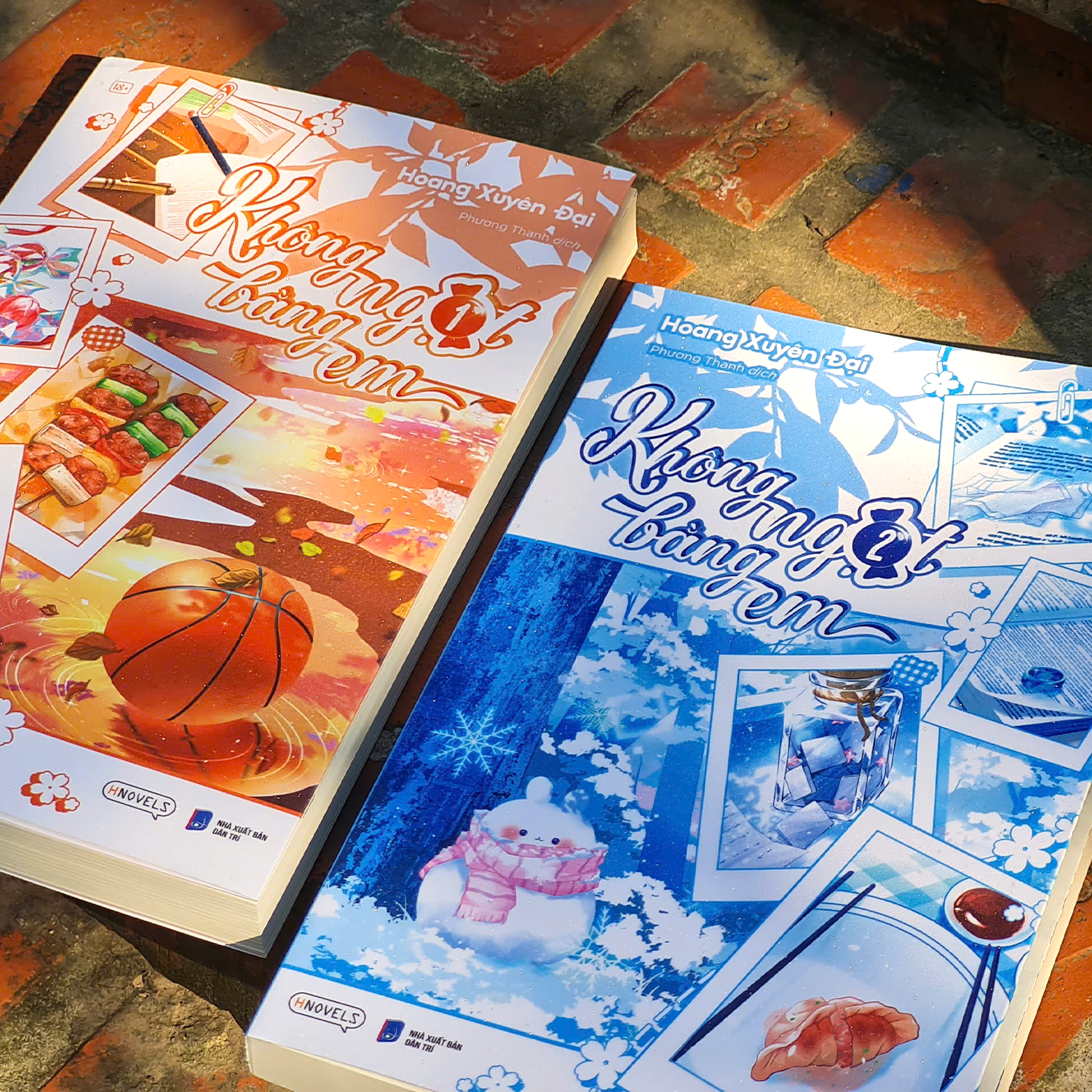 Bo Sach Khong Ngot Bang Em - Tap 1 + Tap 2 (Bo 2 Tap) - Tang Kem 2 Bookmark Polaroid Boi Cung