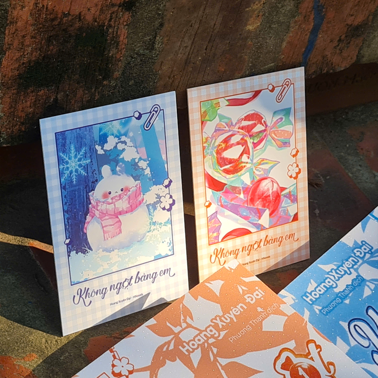 Bo Sach Khong Ngot Bang Em - Tap 1 + Tap 2 (Bo 2 Tap) - Tang Kem 2 Bookmark Polaroid Boi Cung