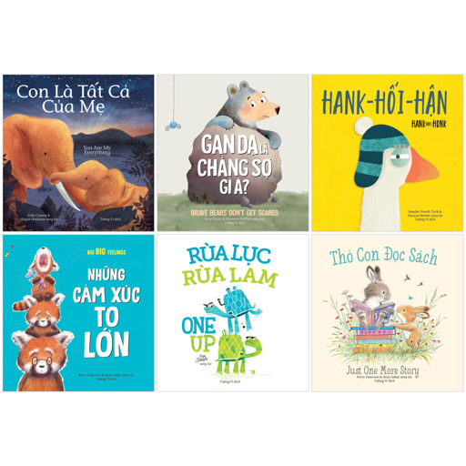 bộ sách kỹ năng làm chủ cảm xúc (bộ 6 cuốn)