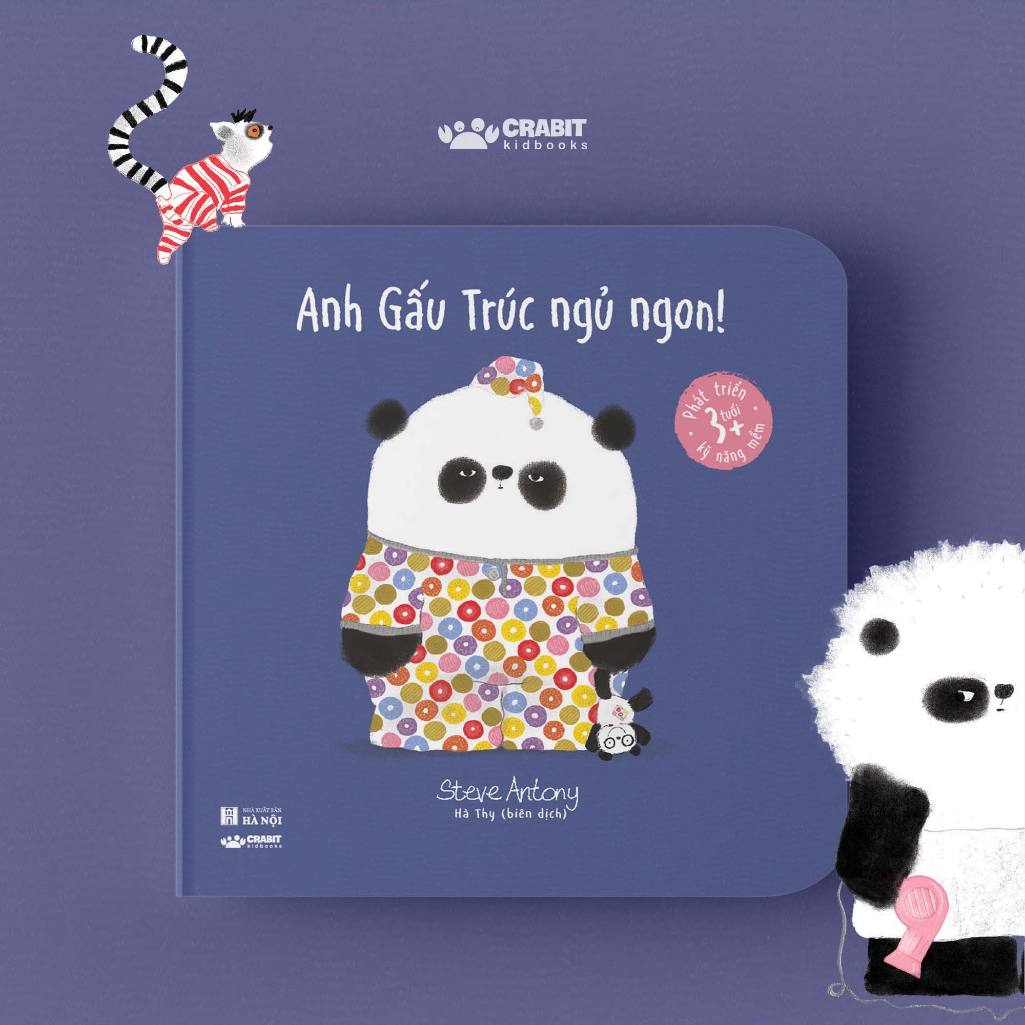 bộ sách kỹ năng mềm - anh gấu trúc - bìa cứng (bộ 4 cuốn)