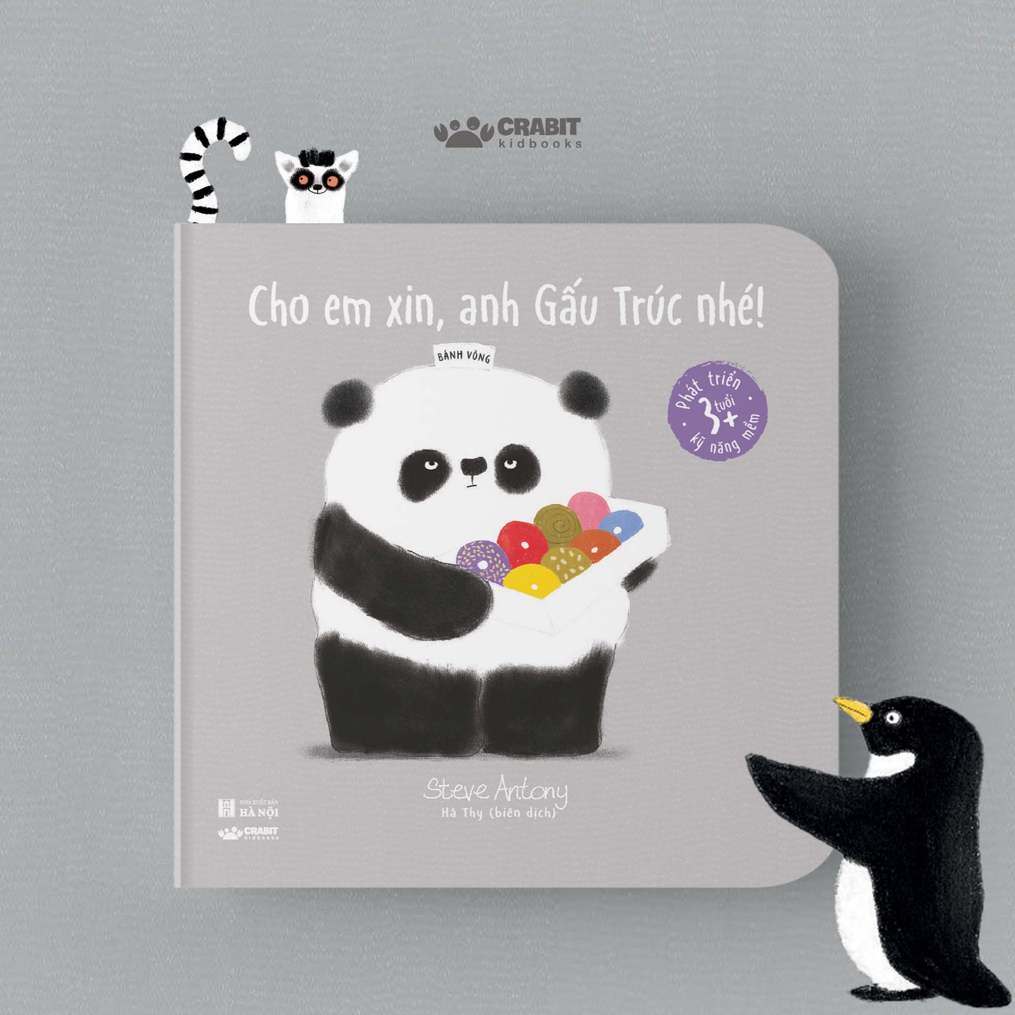 bộ sách kỹ năng mềm - anh gấu trúc - bìa cứng (bộ 4 cuốn)