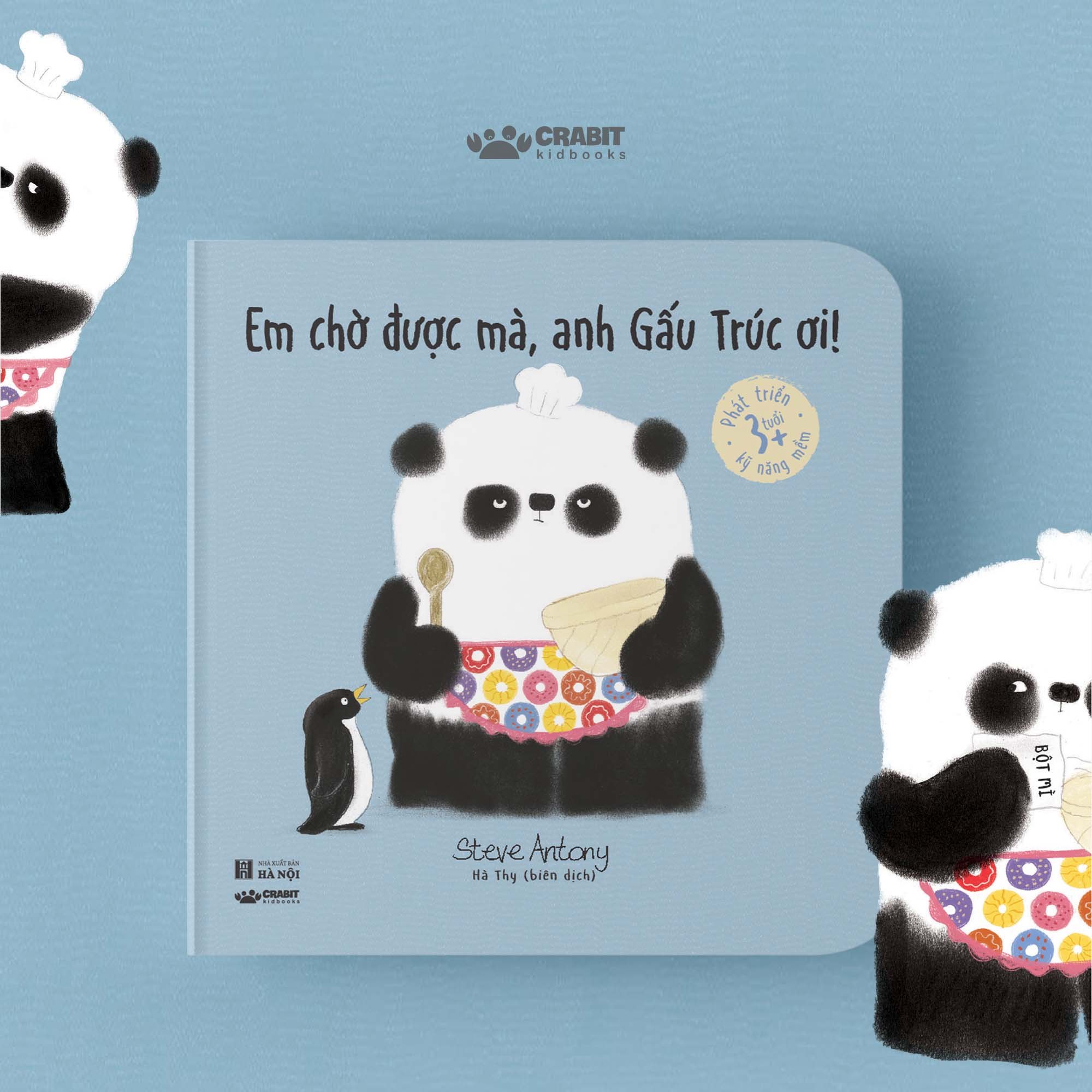 bộ sách kỹ năng mềm - anh gấu trúc - bìa cứng (bộ 4 cuốn)