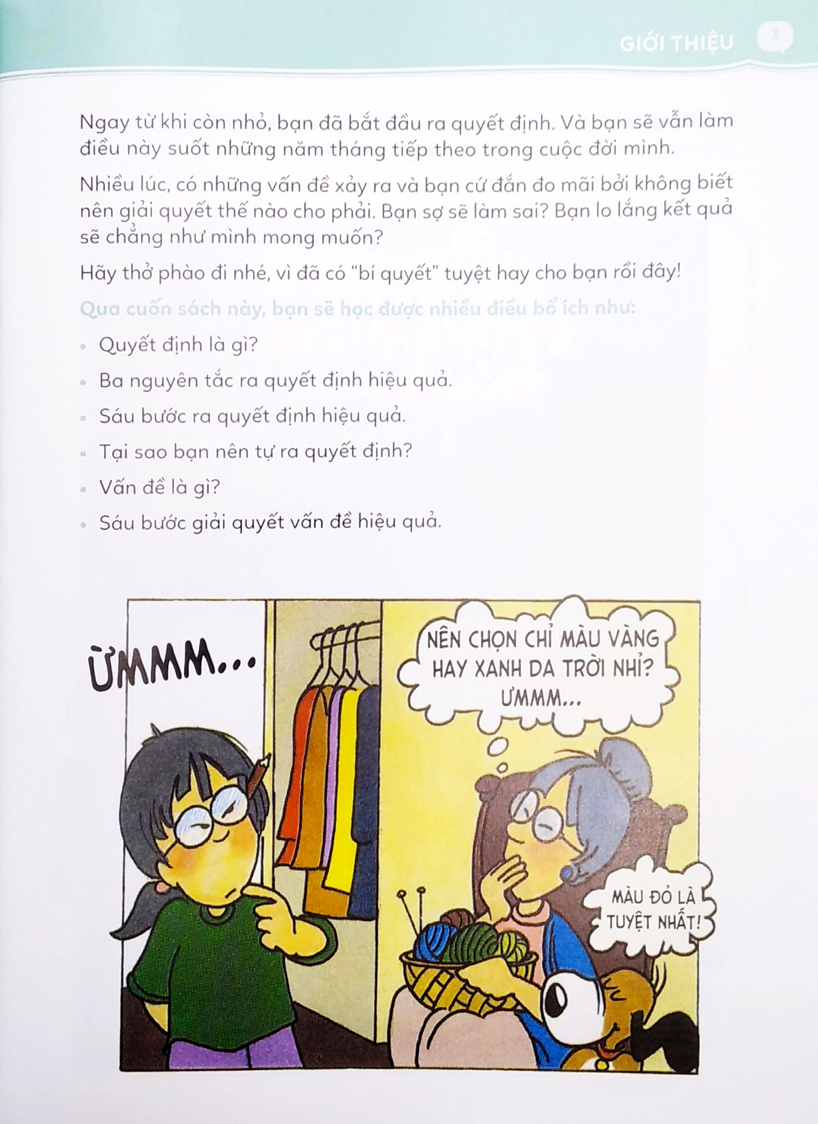 bộ sách kỹ năng sống thiết yếu cho trẻ - ra quyết định và giải quyết vấn đề