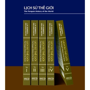bộ sách lịch sử thế giới - the penguin history of the world (bộ 5 cuốn)