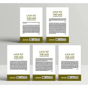 bộ sách lịch sử thế giới - the penguin history of the world (bộ 5 cuốn)