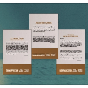 bộ sách lịch sử văn minh thế giới - phần i - di sản phương đông (bộ 3 cuốn)