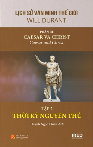 bộ sách lịch sử văn minh thế giới - phần iii - caesar và christ (bộ 3 cuốn) (tái bản 2024)