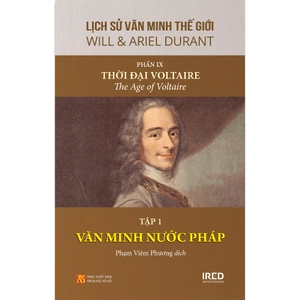 bộ sách lịch sử văn minh thế giới - phần ix - thời đại voltaire (bộ 4 cuốn)