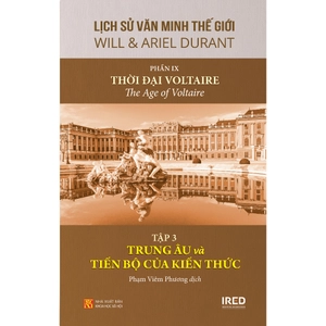 bộ sách lịch sử văn minh thế giới - phần ix - thời đại voltaire (bộ 4 cuốn)