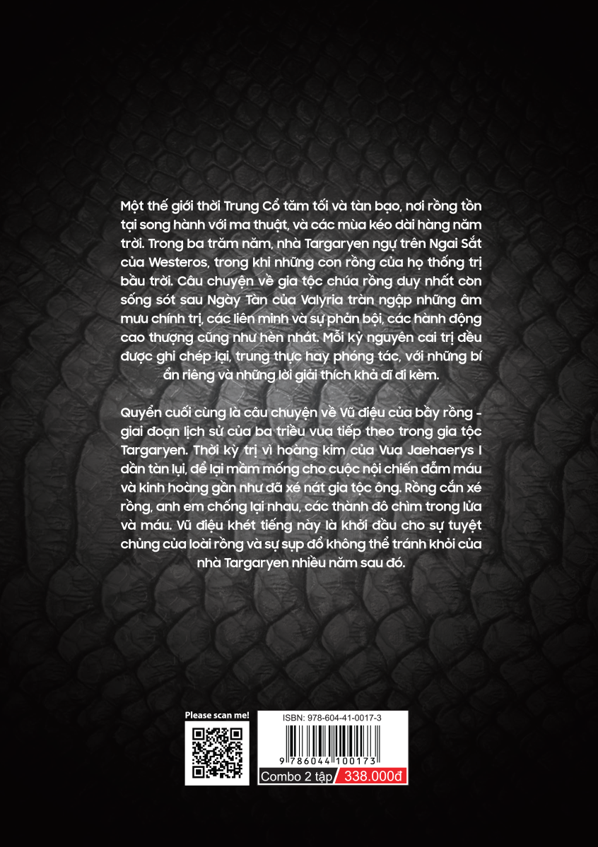 bộ sách lửa và máu - tập 1 + tập 2 (bộ 2 cuốn)