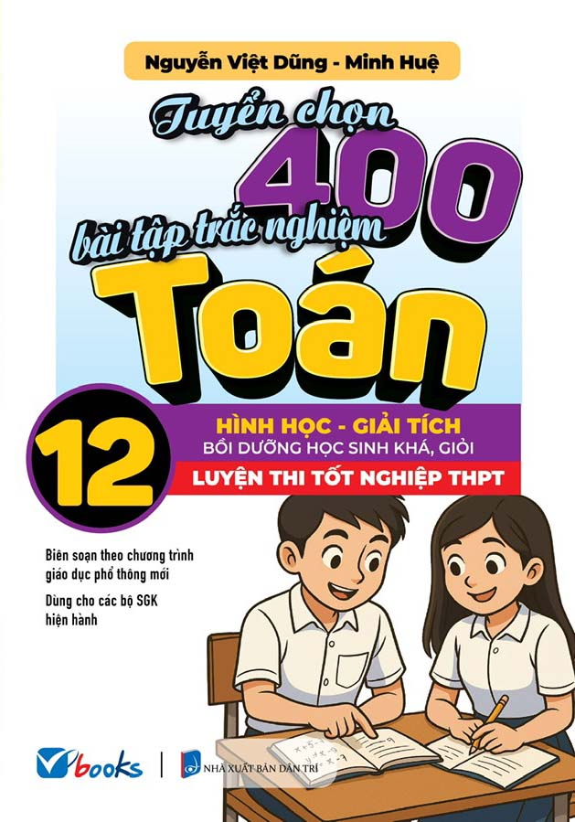 Bộ Sách Luyện Thi Tốt Nghiệp Trung Học Phổ Thông Quốc Gia - Toán-Ngữ Văn-Tiếng Anh (Bộ 4 Cuốn)