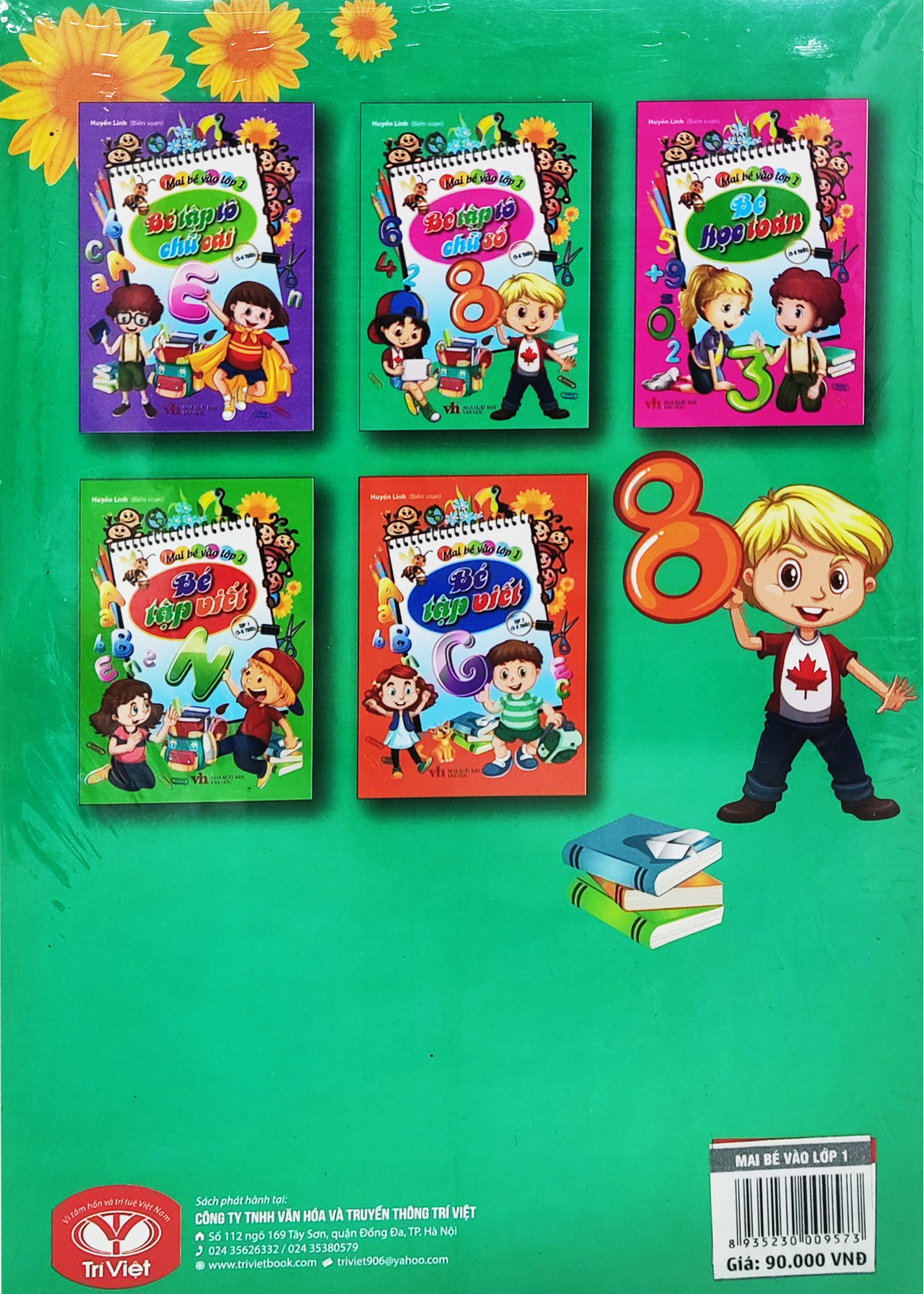 bộ sách mai bé vào lớp 1 (bộ 5 cuốn) (tái bản 2022)