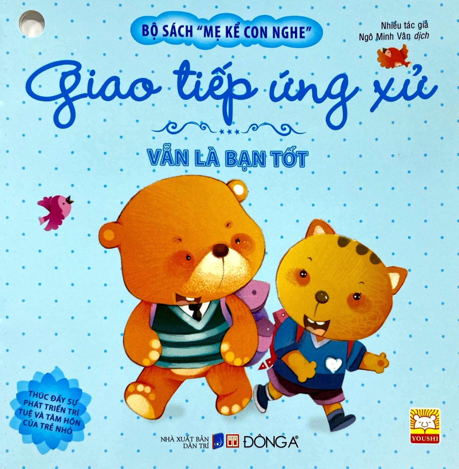 bộ sách mẹ kể con nghe - giao tiếp ứng xử (tái bản 2022) (bộ 10 cuốn)