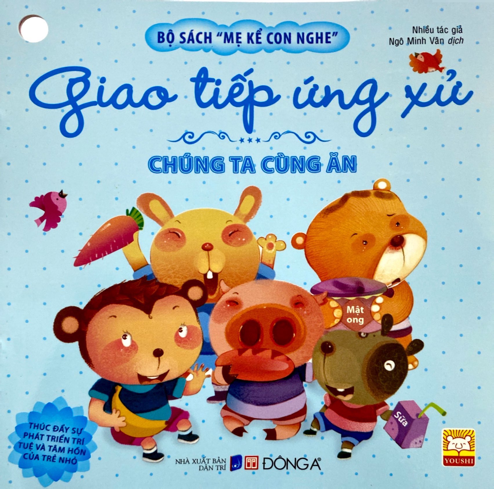 bộ sách mẹ kể con nghe - giao tiếp ứng xử (tái bản 2022) (bộ 10 cuốn)