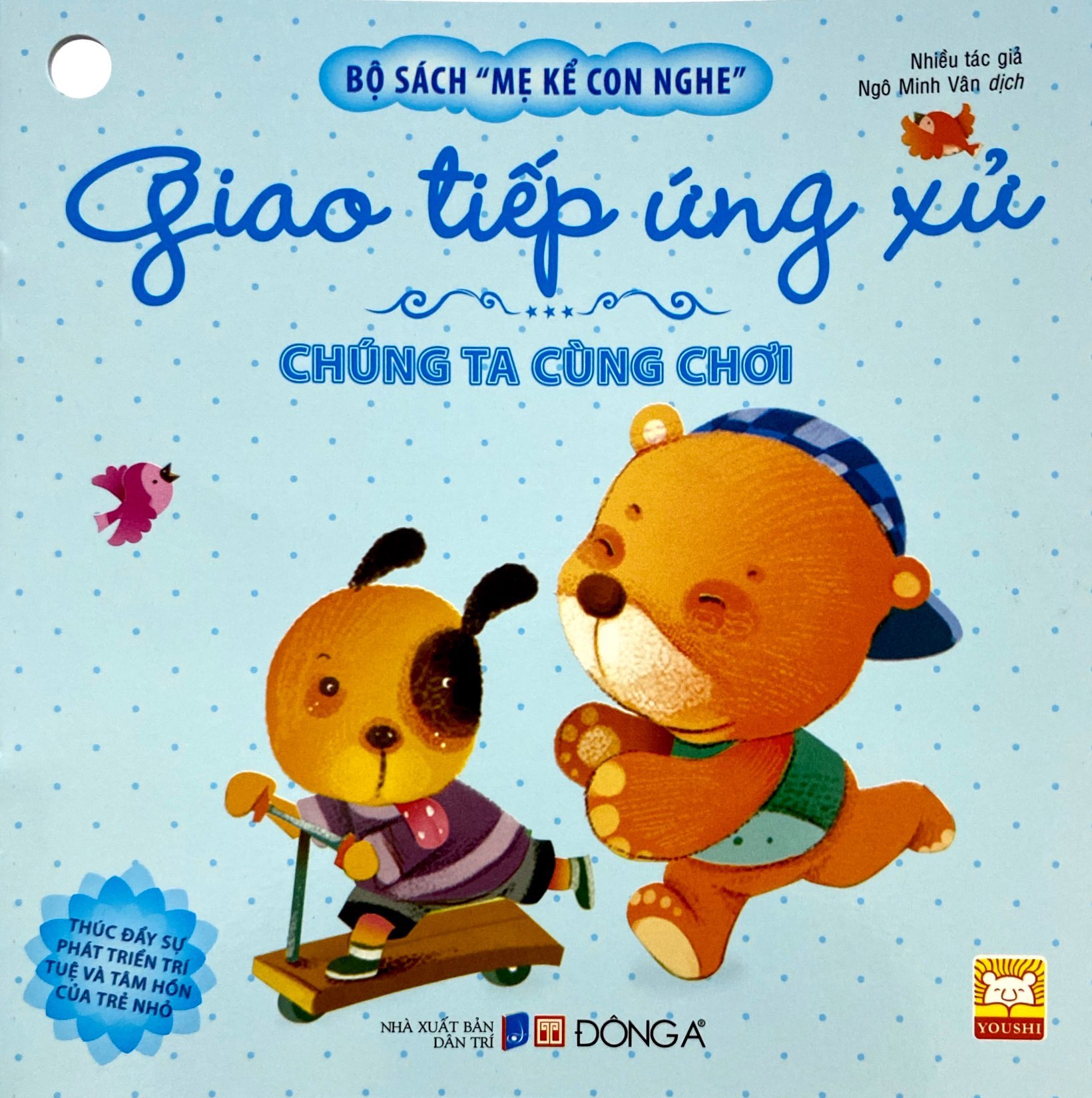 bộ sách mẹ kể con nghe - giao tiếp ứng xử (tái bản 2022) (bộ 10 cuốn)