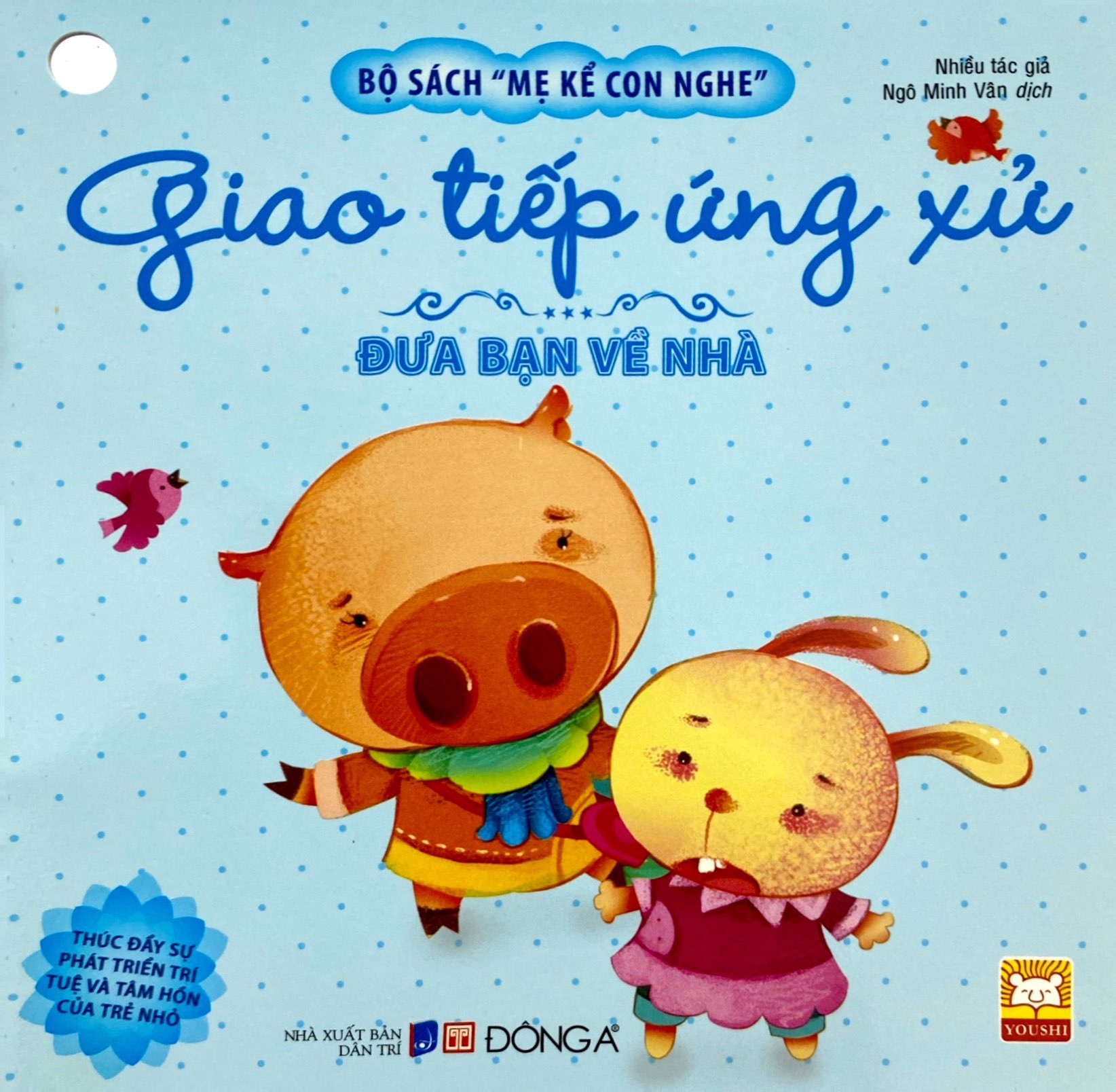 bộ sách mẹ kể con nghe - giao tiếp ứng xử (tái bản 2022) (bộ 10 cuốn)