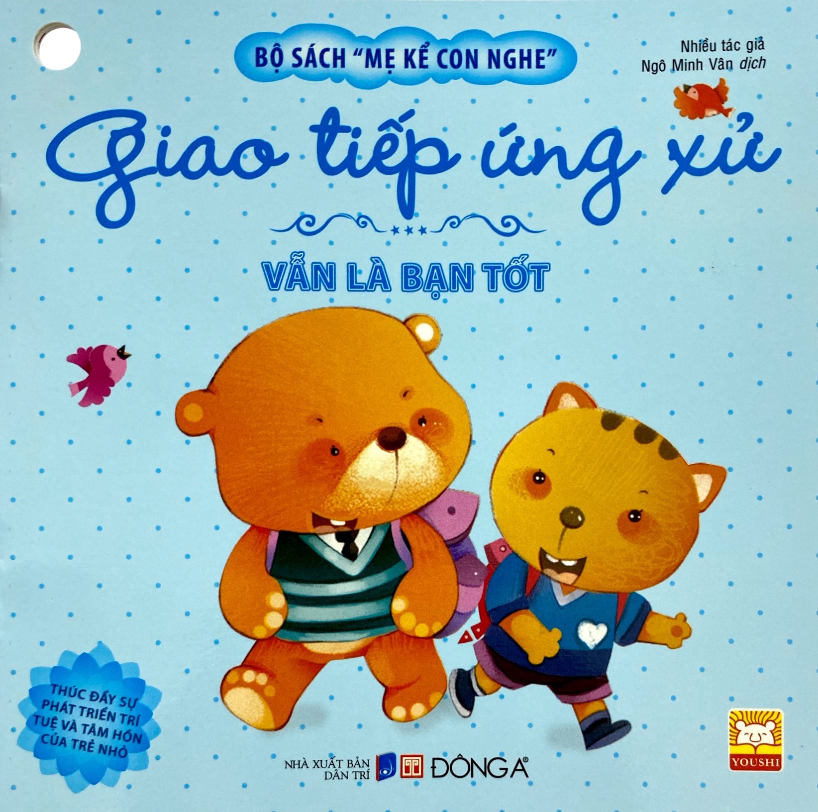 bộ sách mẹ kể con nghe - giao tiếp ứng xử (tái bản 2022) (bộ 10 cuốn)