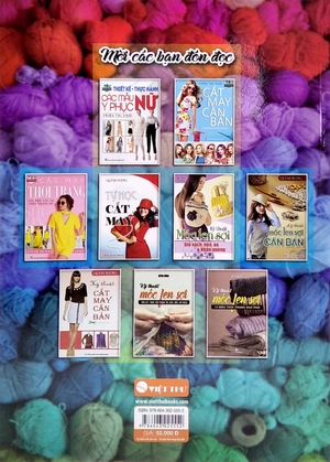 bộ sách móc len sợi: 15 mẫu thời trang dạo phố + tấm lót, thảm, hoa trang trí, giày, nón, giỏ xách,… (bộ 2 cuốn)