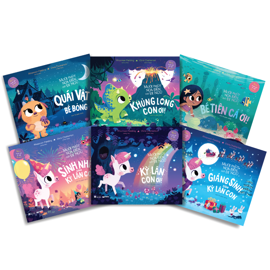 bộ sách mười phút nữa đến giờ đi ngủ (bộ 6 cuốn)