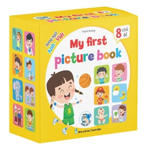 bộ sách my first picture book - song ngữ anh việt - 8 chủ đề (bộ 8 cuốn)