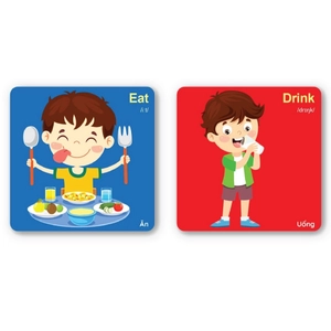 bộ sách my first picture book - song ngữ anh việt - 8 chủ đề (bộ 8 cuốn)