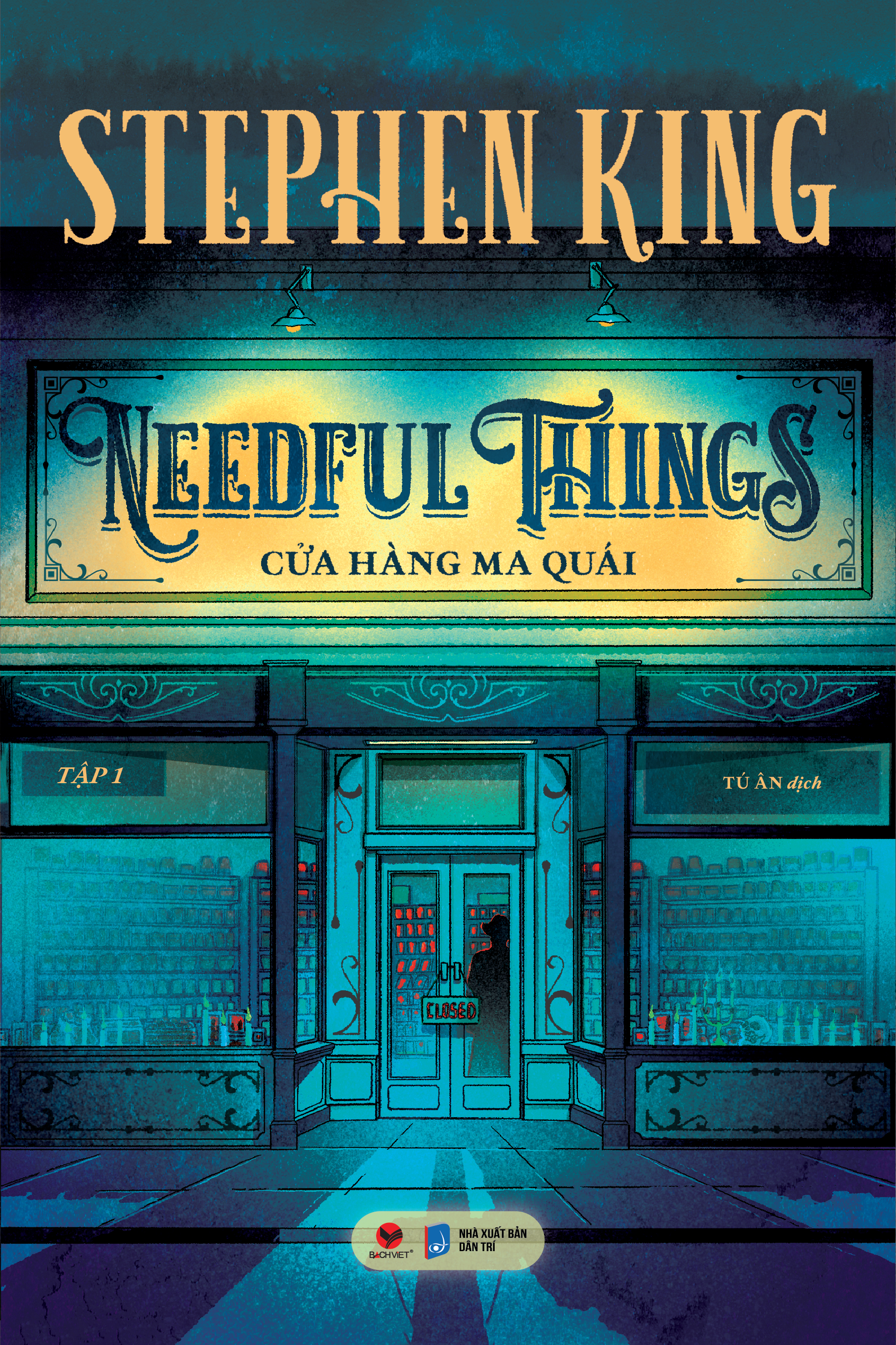 bộ sách needful things - cửa hàng ma quái - tập 1 + tập 2 (bộ 2 tập)