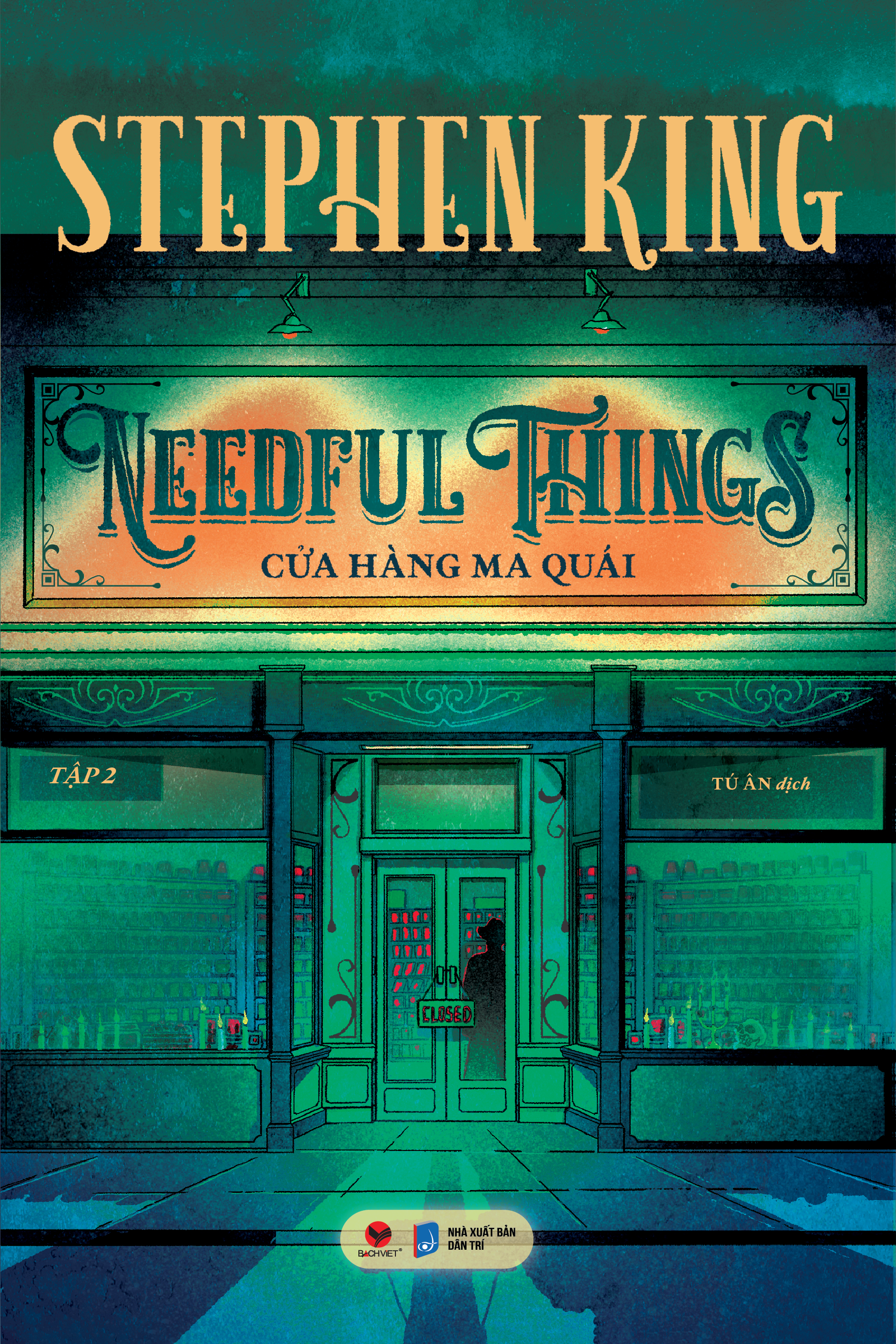 bộ sách needful things - cửa hàng ma quái - tập 1 + tập 2 (bộ 2 tập)