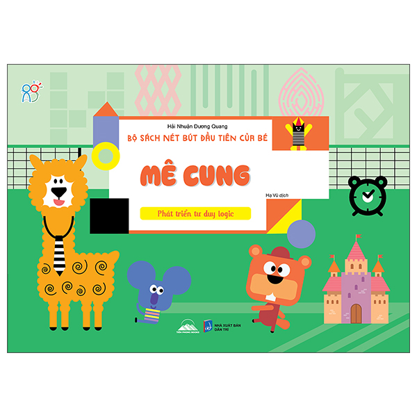 Bộ Sách Nét Bút Đầu Tiên Của Bé - Bé Học Tiếng Anh - Phát Triển Khả Năng Ngôn Ngữ