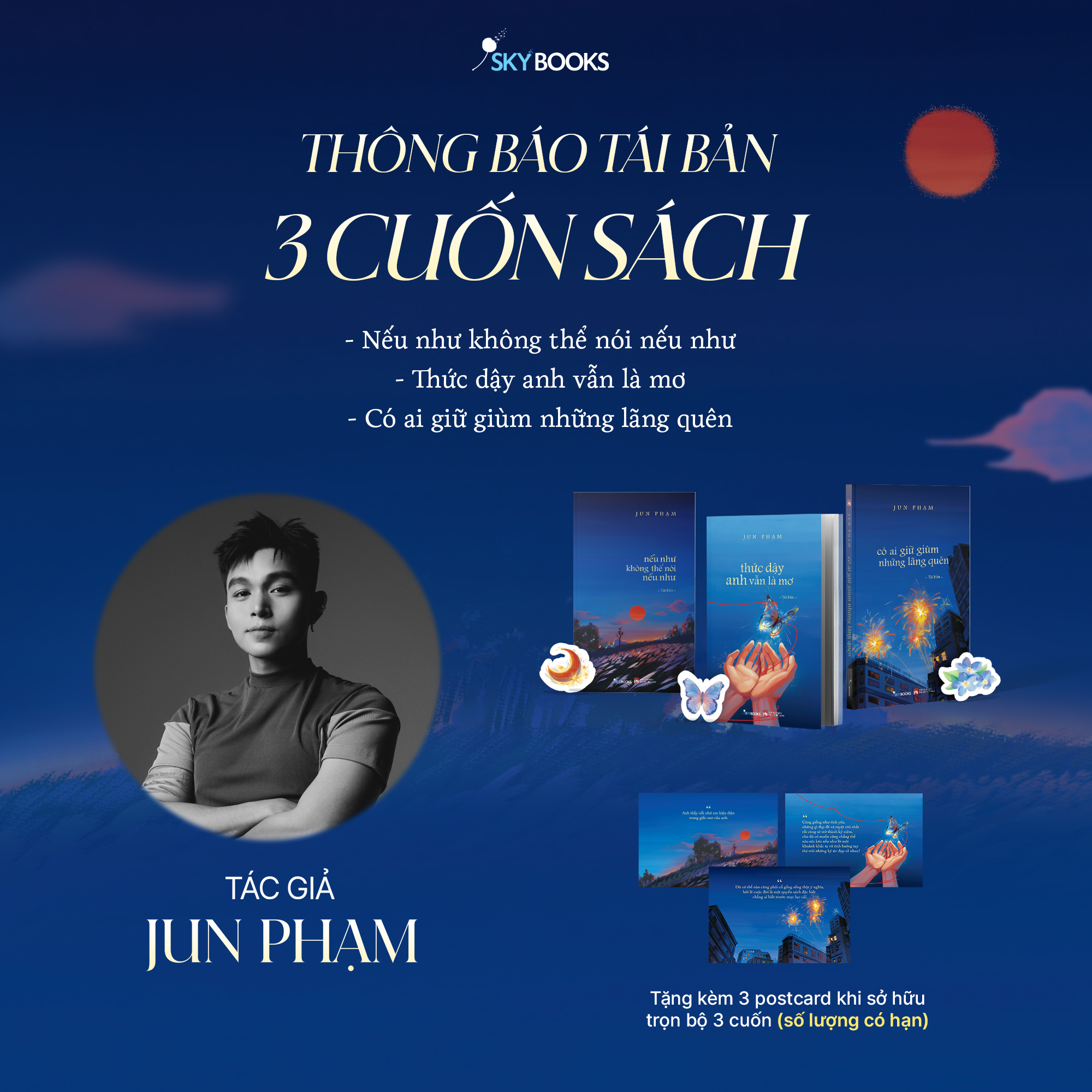 Bộ Sách Nếu Như Không Thể Nói Nếu Như + Có Ai Giữ Giùm Những Lãng Quên + Thức Dậy Anh Vẫn Là Mơ (Bộ 3 Cuốn) (Tái Bản 2025) - Tặng Kèm 3 Bookmark + 3 Postcard