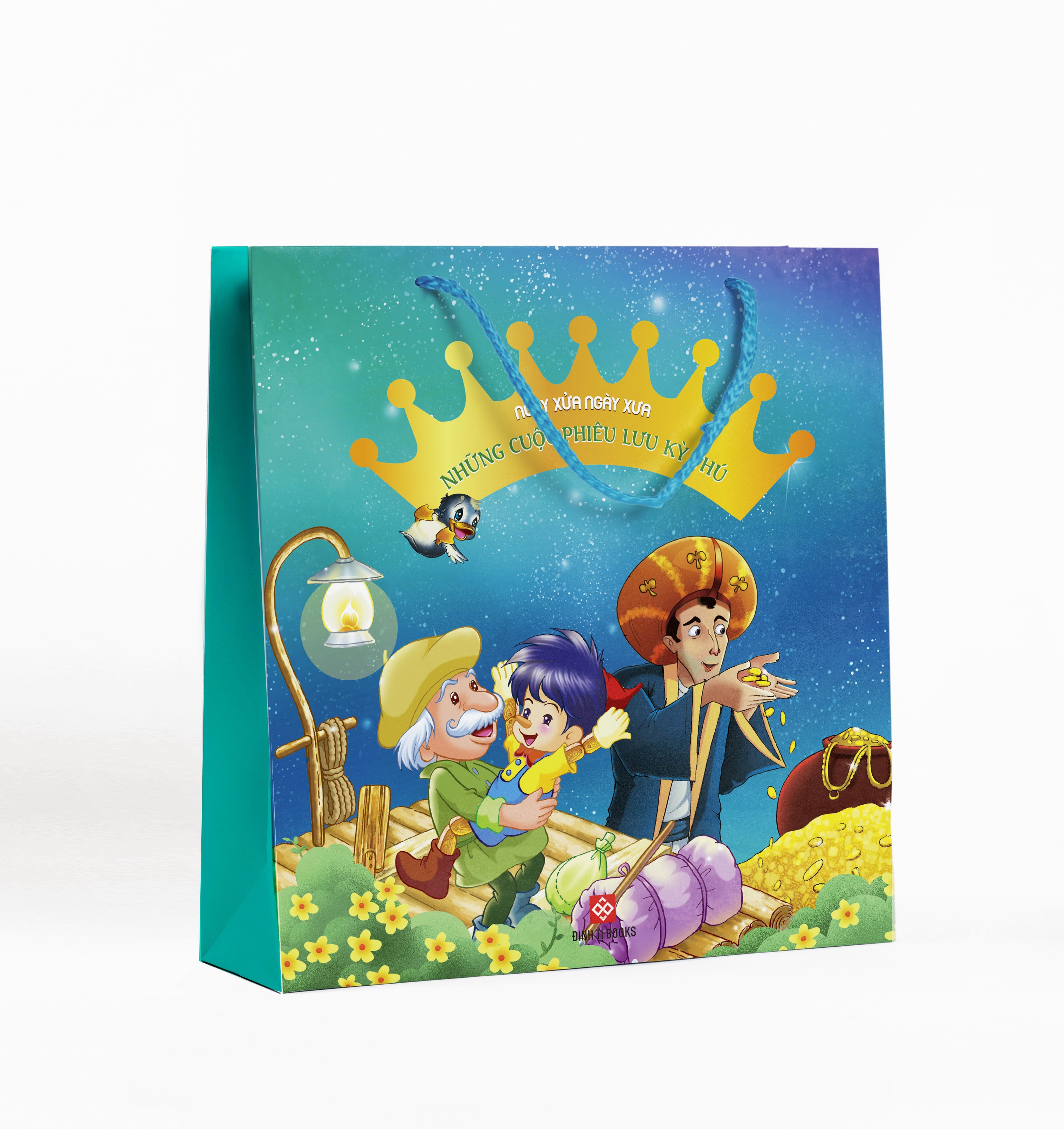 bộ sách ngày xửa ngày xưa - những cuộc phiêu lưu kỳ thú (túi 6 cuốn)