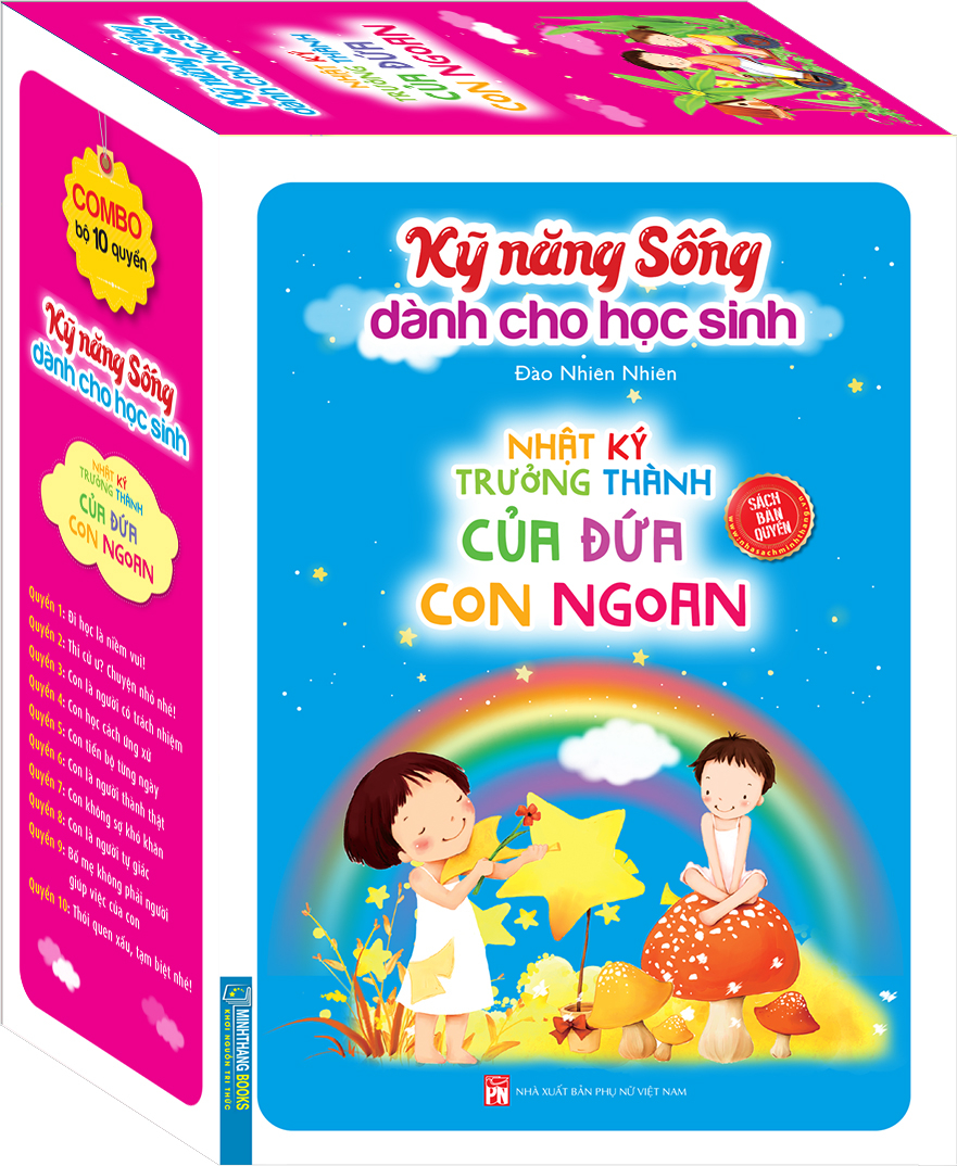 Bo Sach Nhat Ky Truong Thanh Cua Dua Con Ngoan (Bo 10 Cuon)