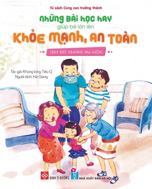 bộ sách những bài học hay giúp bé lớn lên khỏe mạnh, an toàn (bộ 5 cuốn)