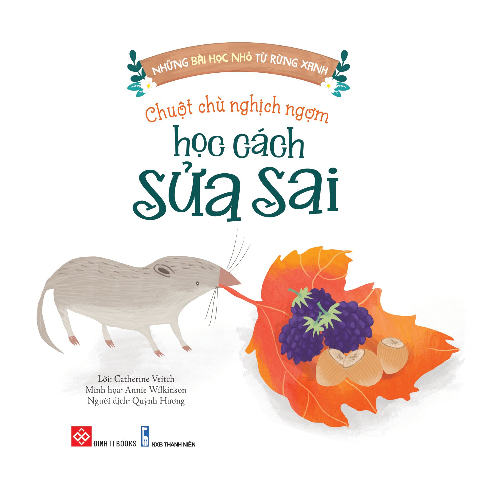 bộ sách những bài học nhỏ từ rừng xanh (bộ 4 cuốn)