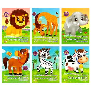 bộ sách những câu chuyện về thế giới loài vật 1 (bộ 6 cuốn)