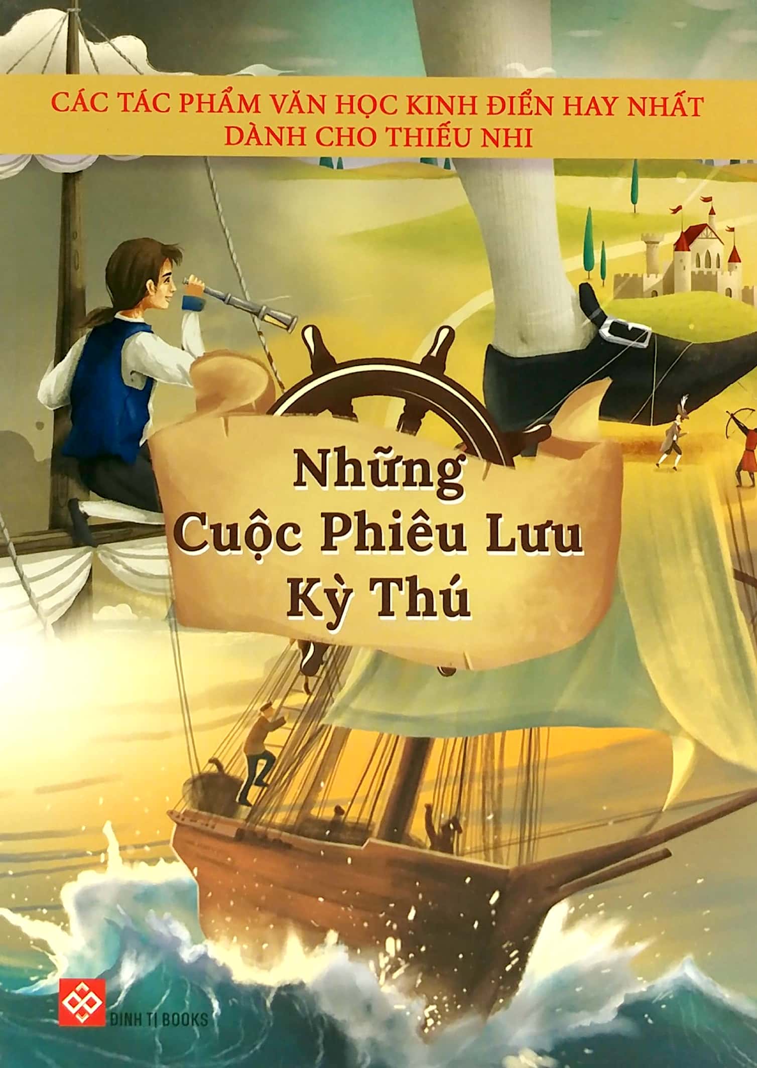 bộ sách những cuộc phiêu lưu kỳ thú (bộ 5 tập)