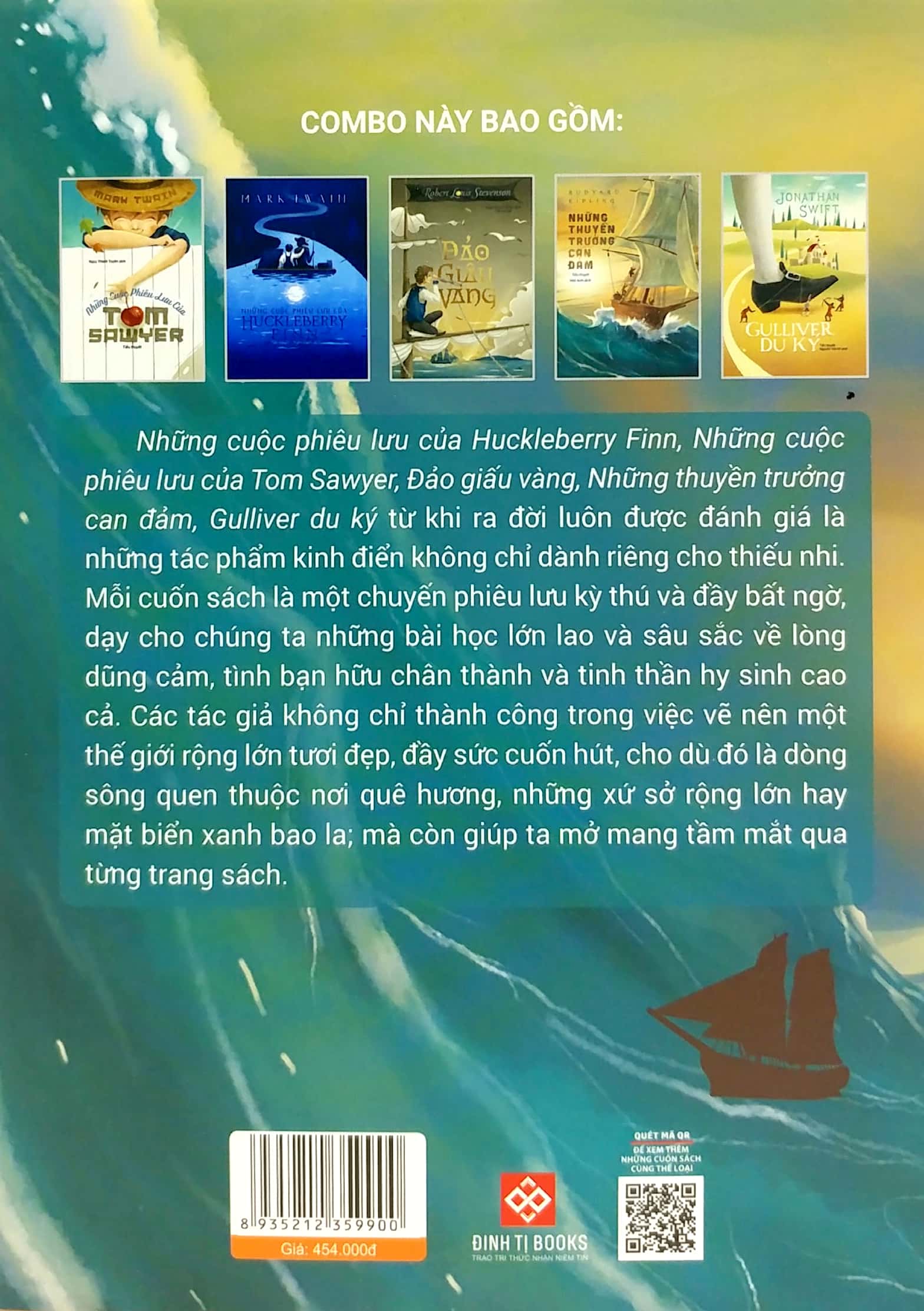 bộ sách những cuộc phiêu lưu kỳ thú (bộ 5 tập)