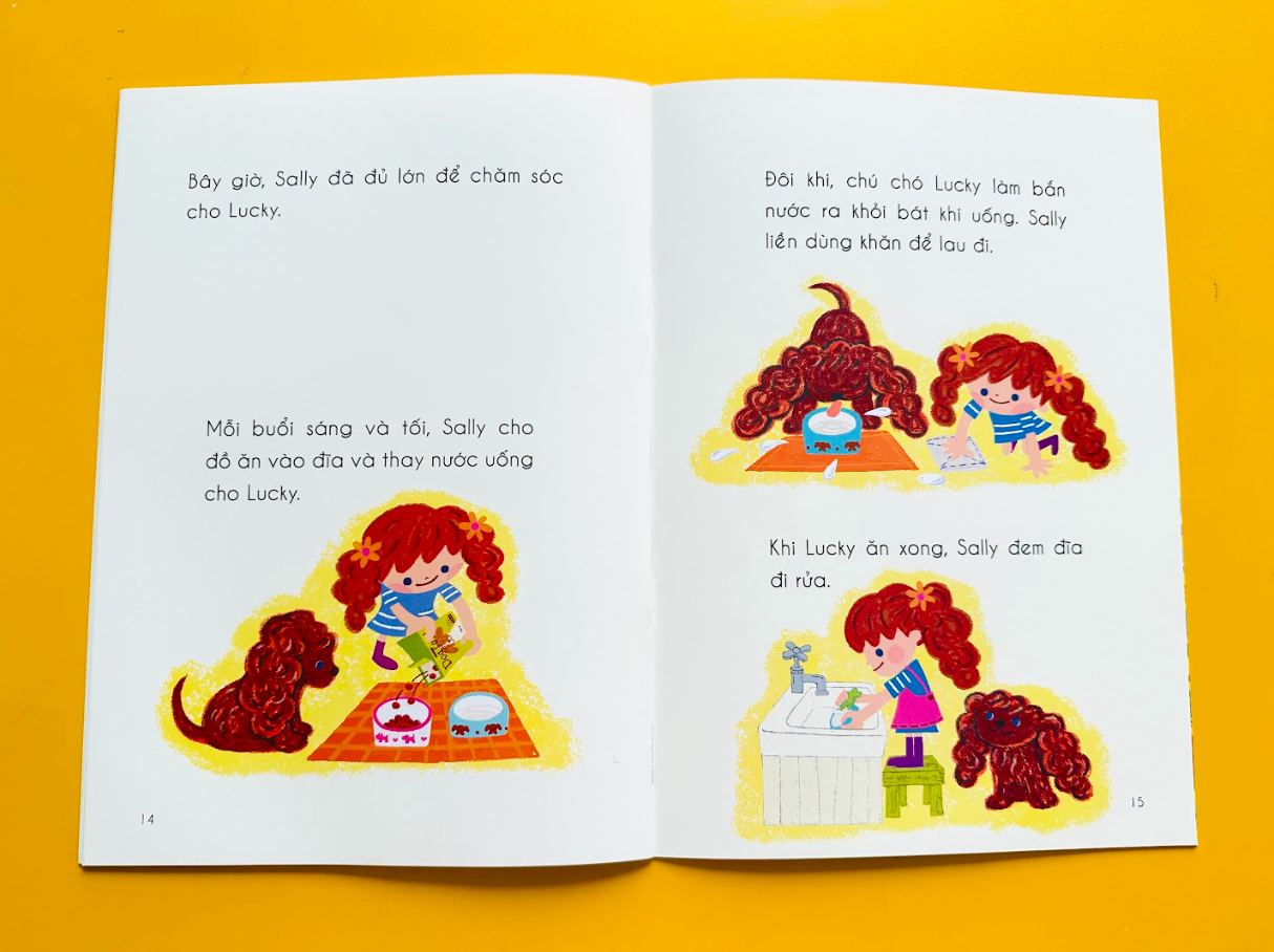 bộ sách nuôi dưỡng tâm hồn - cún con - lứa tuổi 3+ (bộ 6 tập)