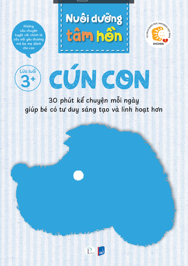 bộ sách nuôi dưỡng tâm hồn - cún con - lứa tuổi 3+ (bộ 6 tập)