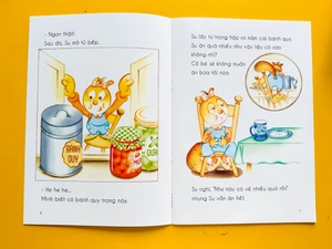 bộ sách nuôi dưỡng tâm hồn - gấu con - lứa tuổi 4+ (bộ 6 tập)