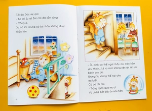 bộ sách nuôi dưỡng tâm hồn - gấu con - lứa tuổi 4+ (bộ 6 tập)