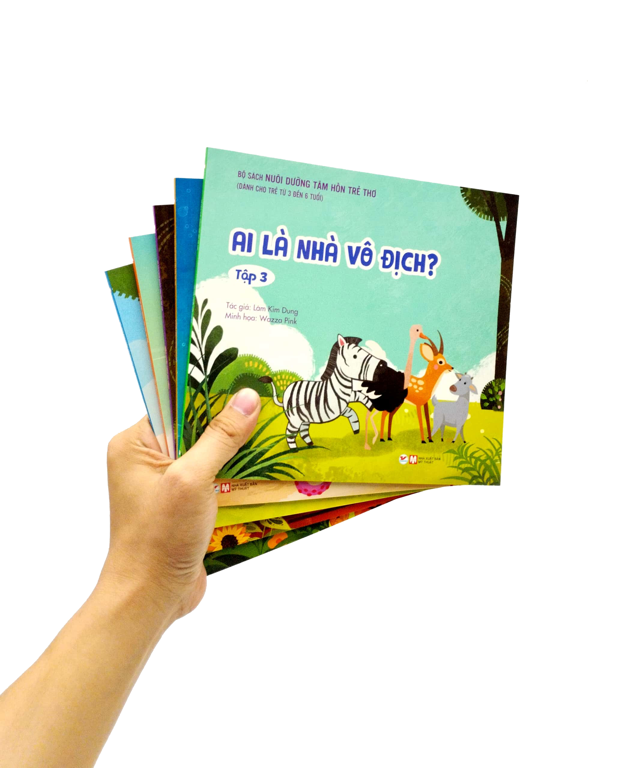 bộ sách nuôi dưỡng tâm hồn trẻ thơ (dành cho trẻ từ 0-6 tuổi) (bộ 5 cuốn) (tái bản 2023)