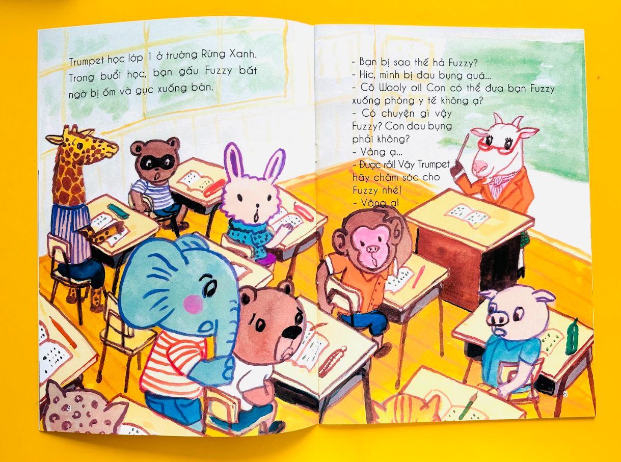 bộ sách nuôi dưỡng tâm hồn - voi con - lứa tuổi 5+ (bộ 6 tập)