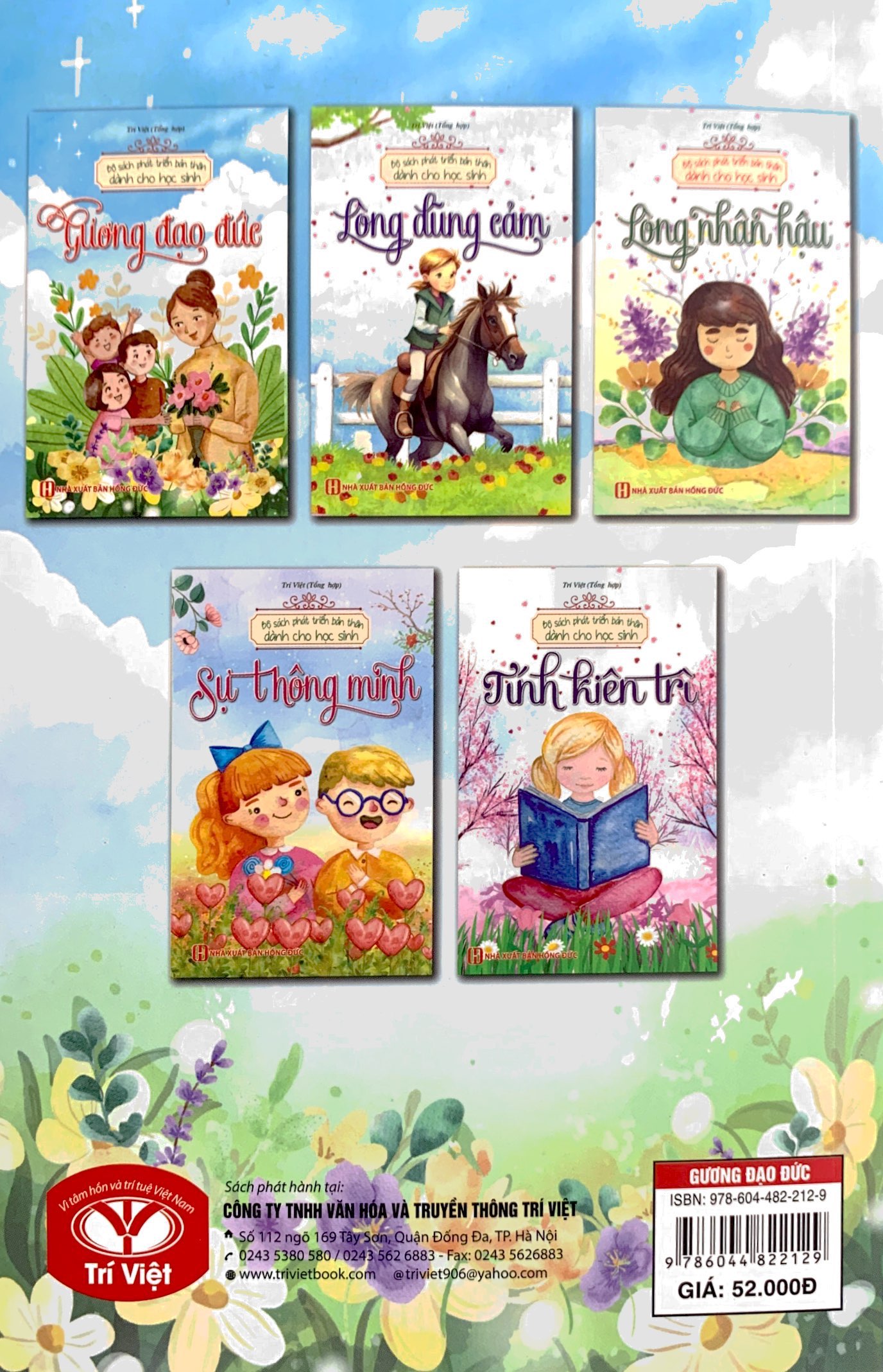bộ sách phát triển bản thân dành cho học sinh - gương đạo đức