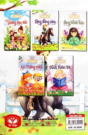 bộ sách phát triển bản thân dành cho học sinh - lòng dũng cảm