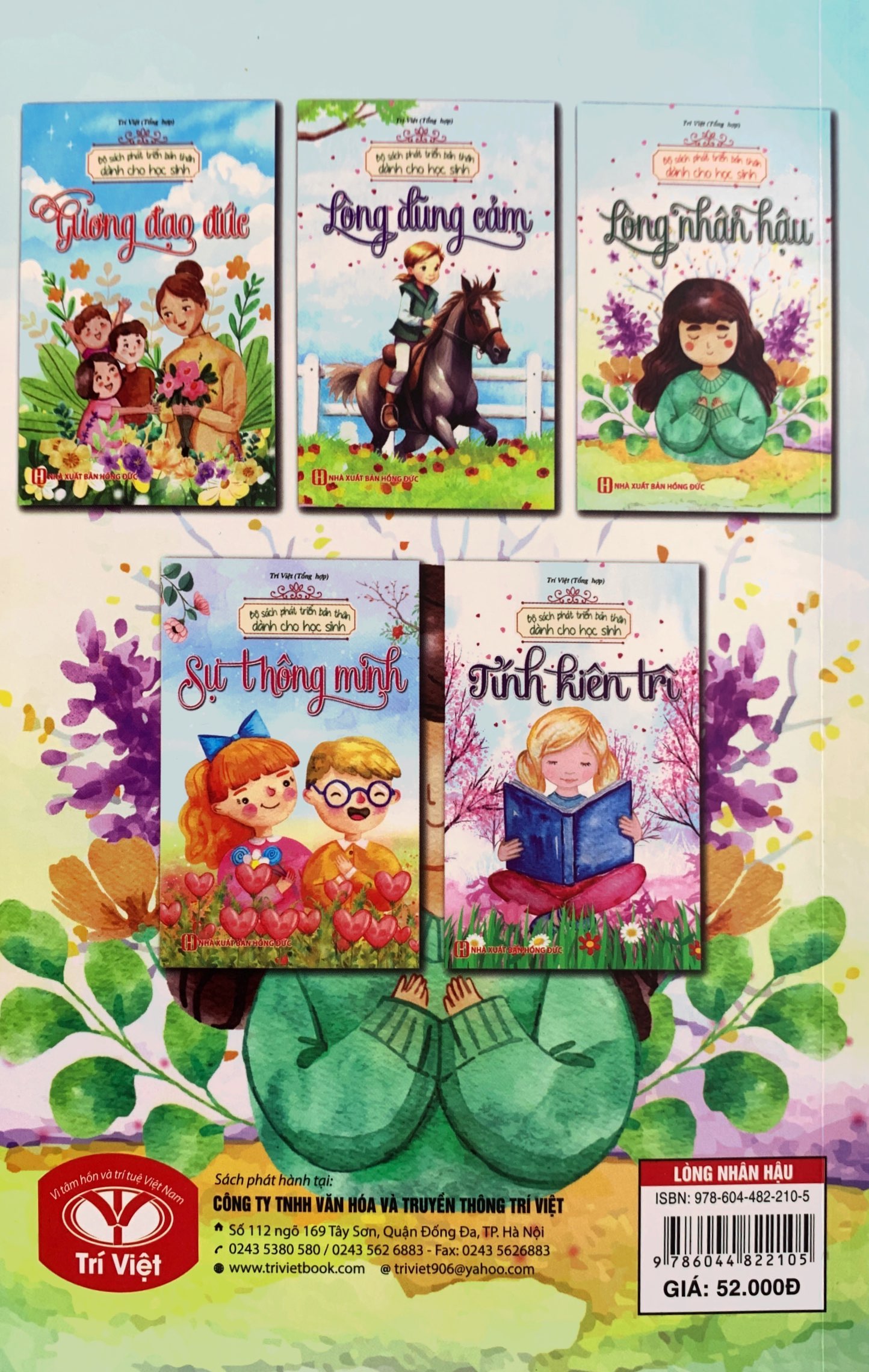 bộ sách phát triển bản thân dành cho học sinh - lòng nhân hậu